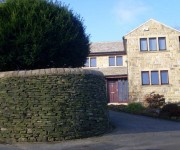 Examples of our beautiful dry-stone walls providing privacy and security to houses and estates.