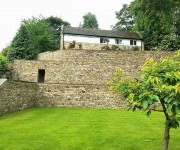 Dry-stone walls to a beautiful and private vicarage garden. One of our more monumental works.
